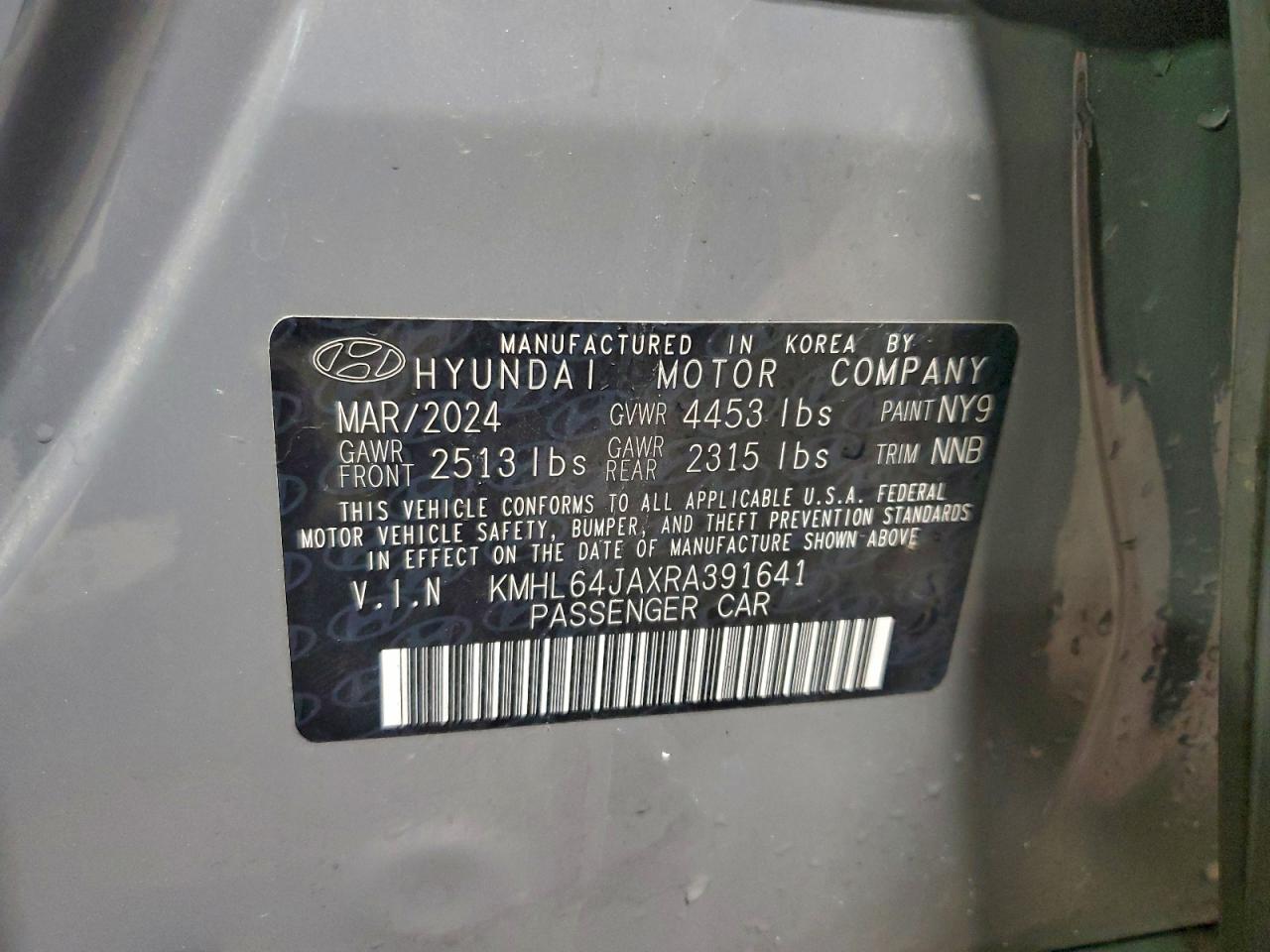 2024 HYUNDAI SONATA SEL photo 12
