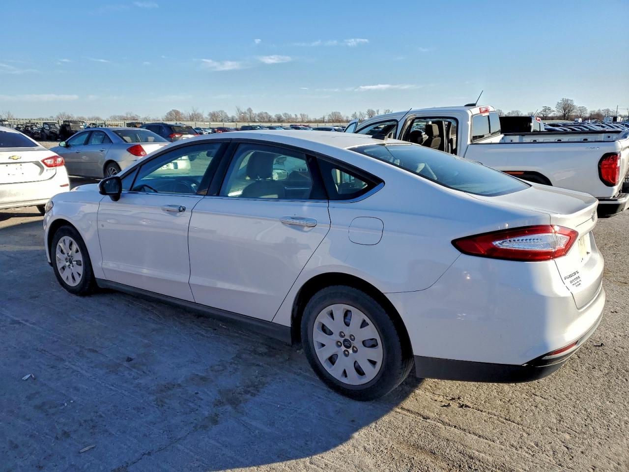 2014 FORD FUSION S photo 2
