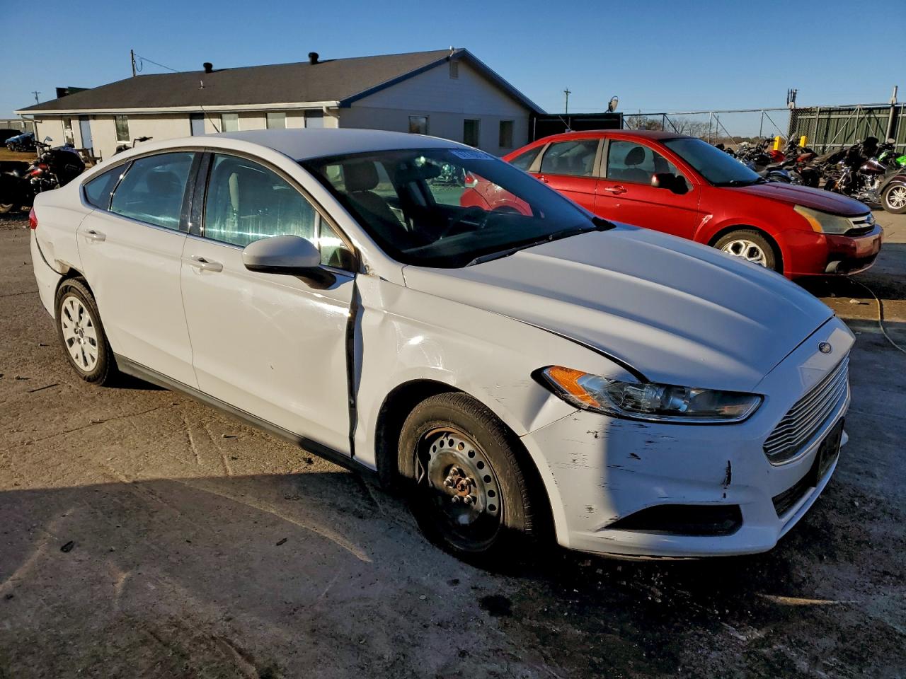 2014 FORD FUSION S photo 4