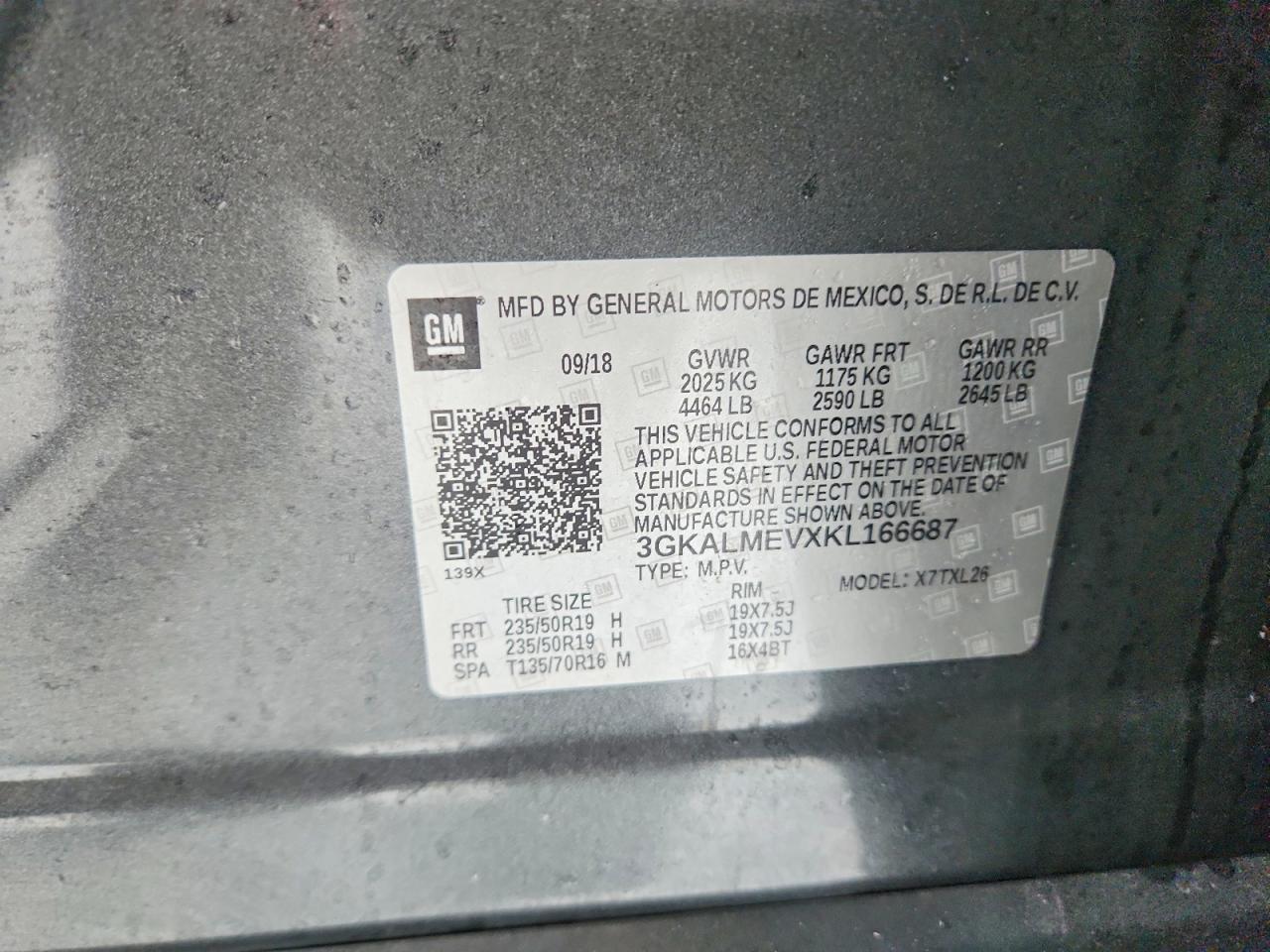 2019 GMC TERRAIN SLE photo 13