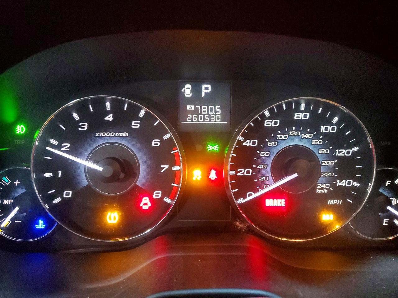 2011 SUBARU OUTBACK 2.5I PREMIUM photo 9