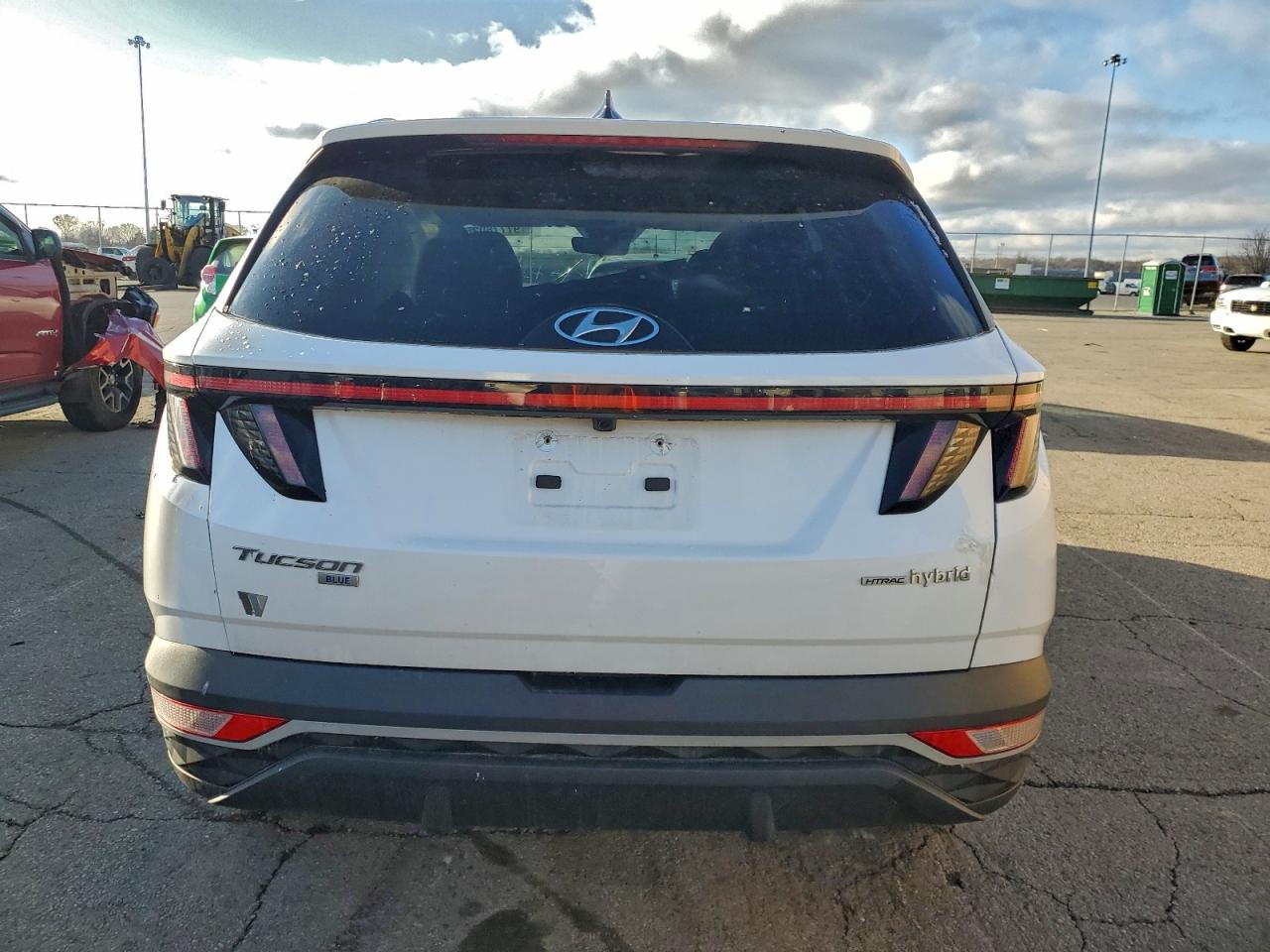 2022 HYUNDAI TUCSON BLUE photo 6