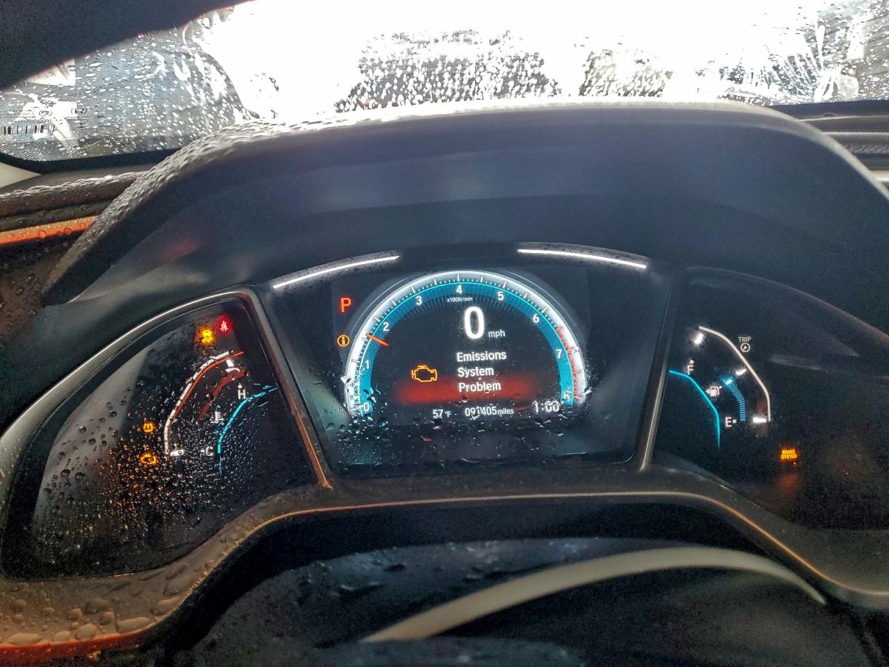 2017 HONDA CIVIC EX photo 9