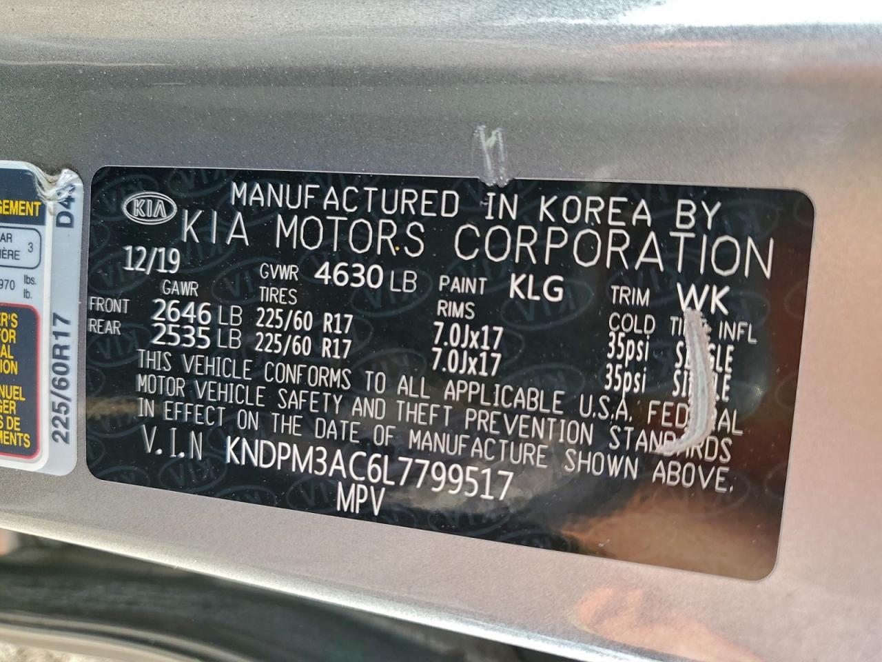 2020 KIA SPORTAGE LX photo 25