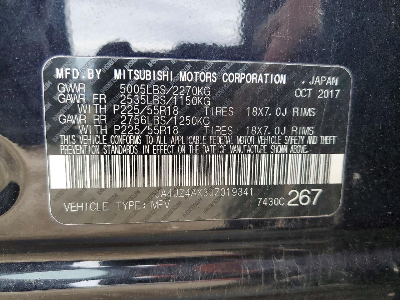 2018 MITSUBISHI OUTLANDER GT photo 37