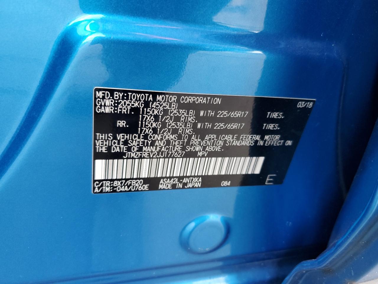 2018 TOYOTA RAV4 LE photo 23
