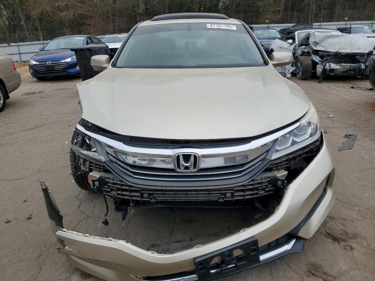 2017 HONDA ACCORD EXL photo 5