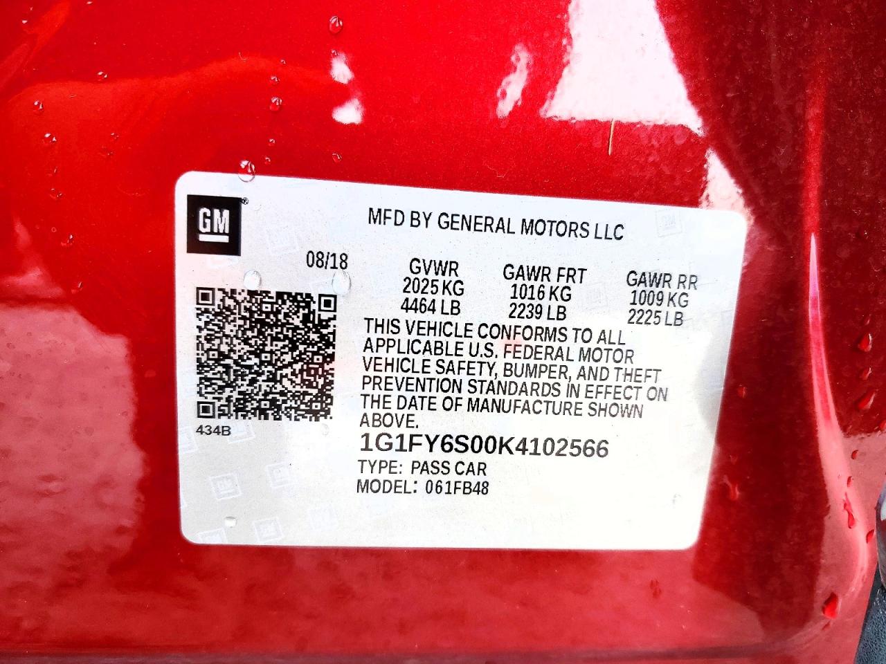 2019 CHEVROLET BOLT EV LT photo 40