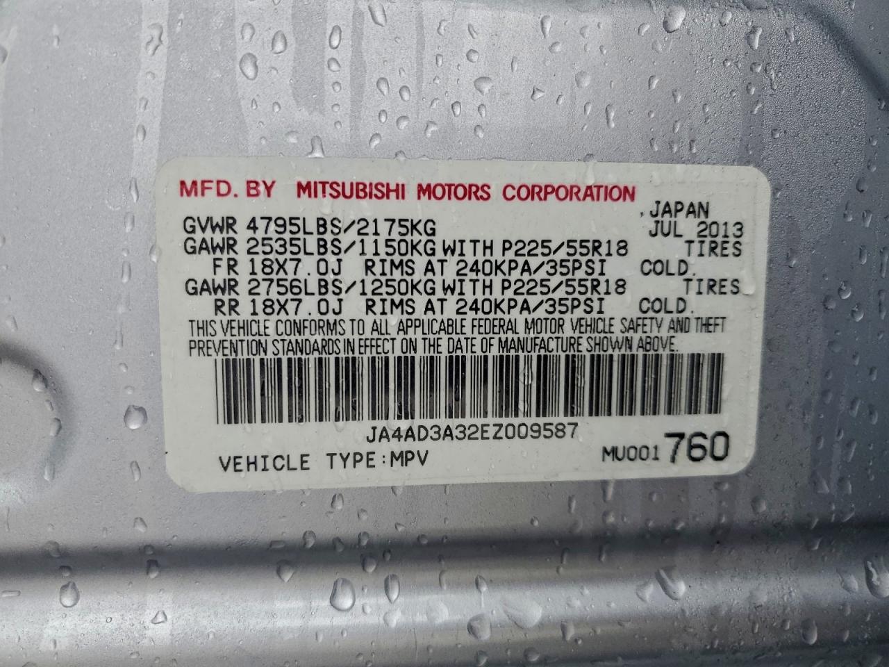 2014 MITSUBISHI OUTLANDER SE photo 13