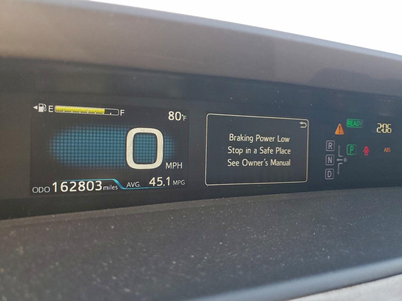 2016 TOYOTA PRIUS photo 9