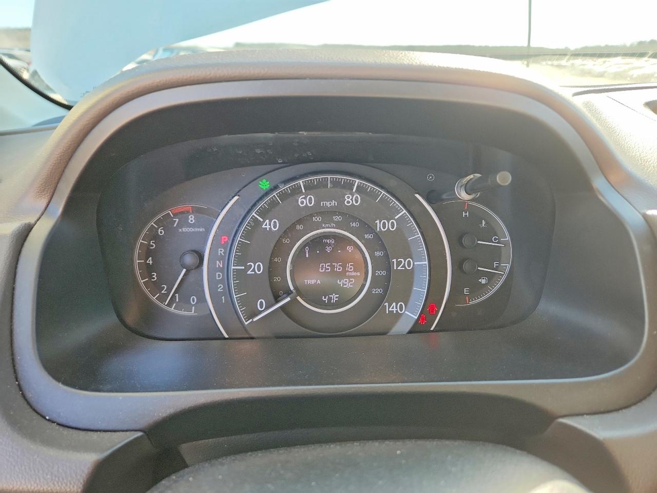 2012 HONDA CR-V EXL photo 9