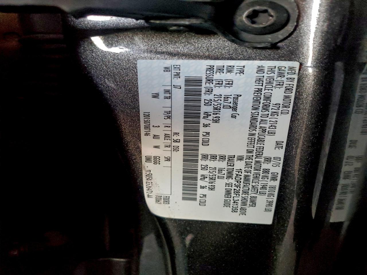2015 FORD FOCUS SE photo 12
