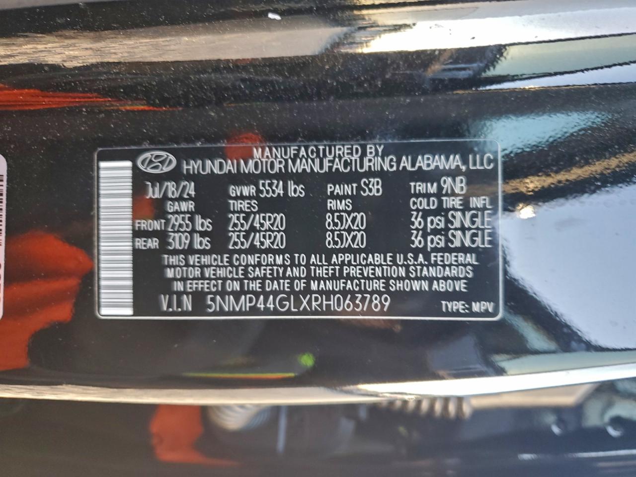 2024 HYUNDAI SANTA FE LIMITED photo 13
