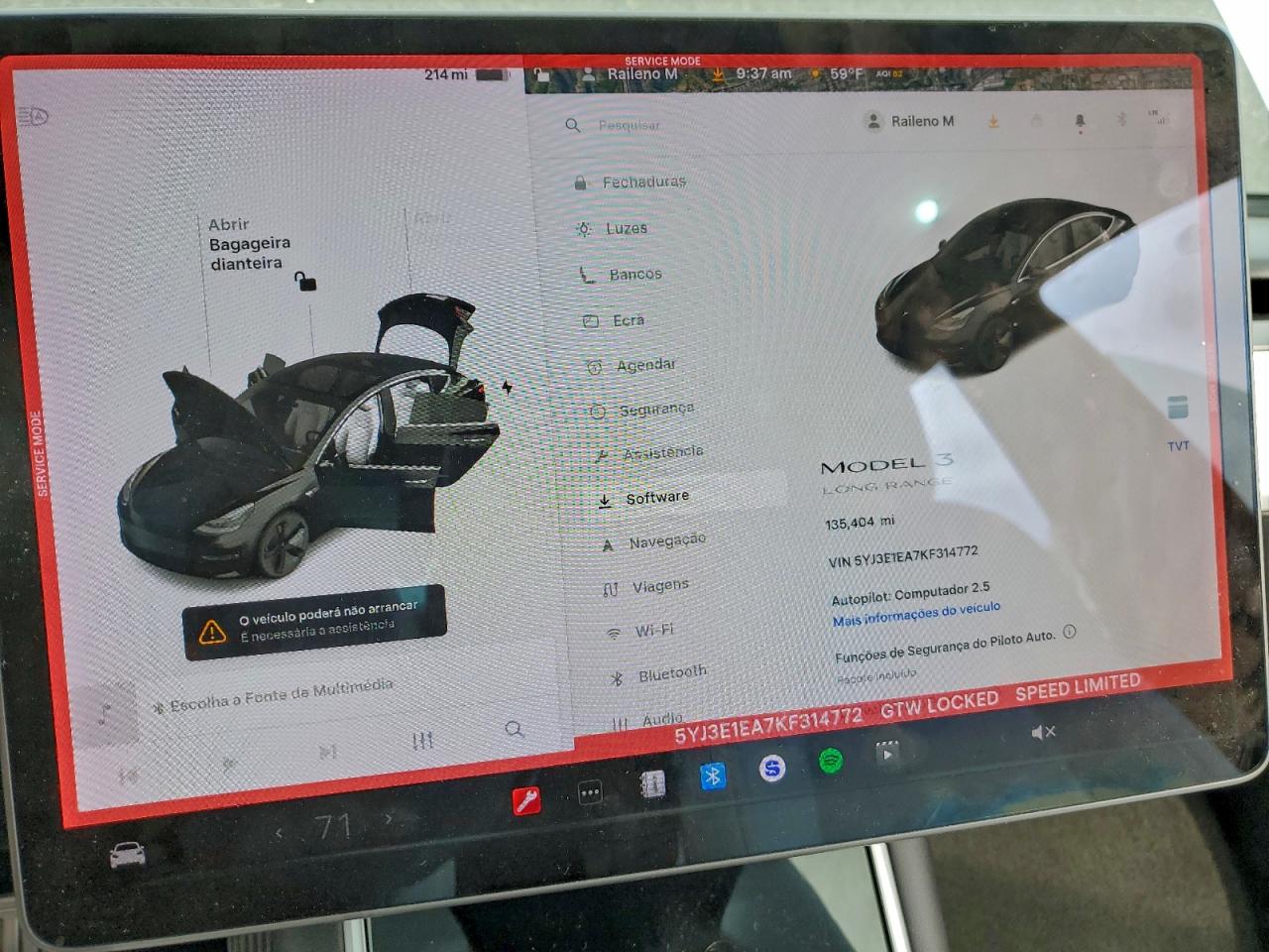 2019 TESLA MODEL 3 photo 9