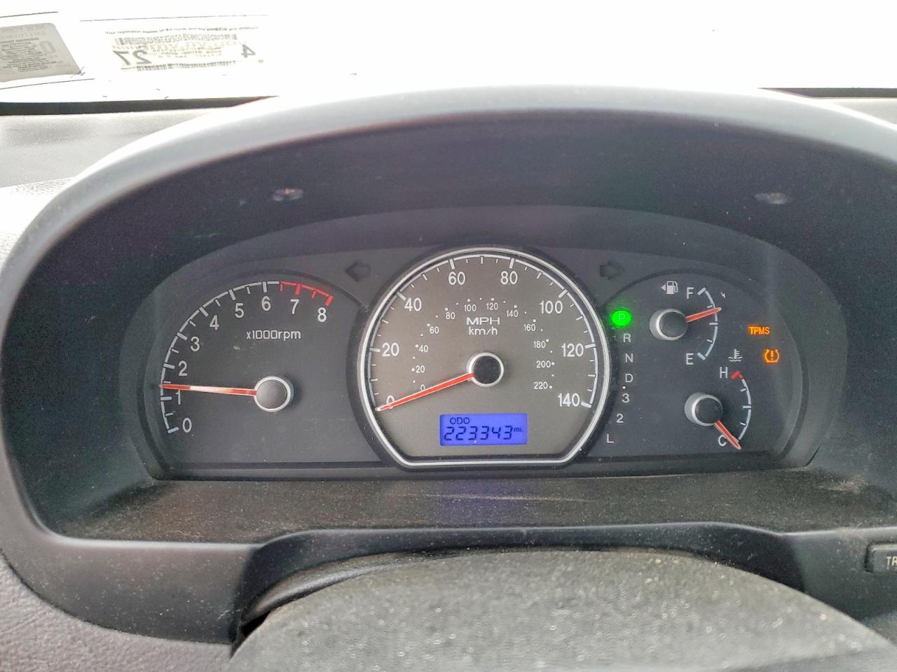 2008 HYUNDAI ELANTRA GLS photo 9
