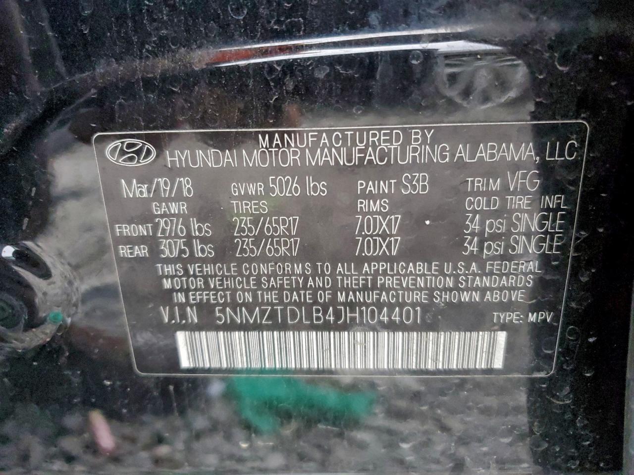 2018 HYUNDAI SANTA FE SPORT photo 13