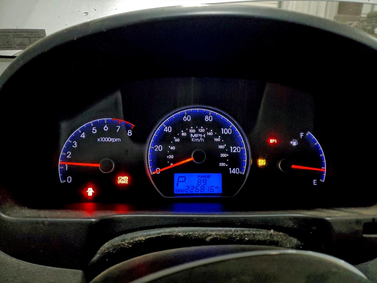2009 HYUNDAI ELANTRA GLS photo 9