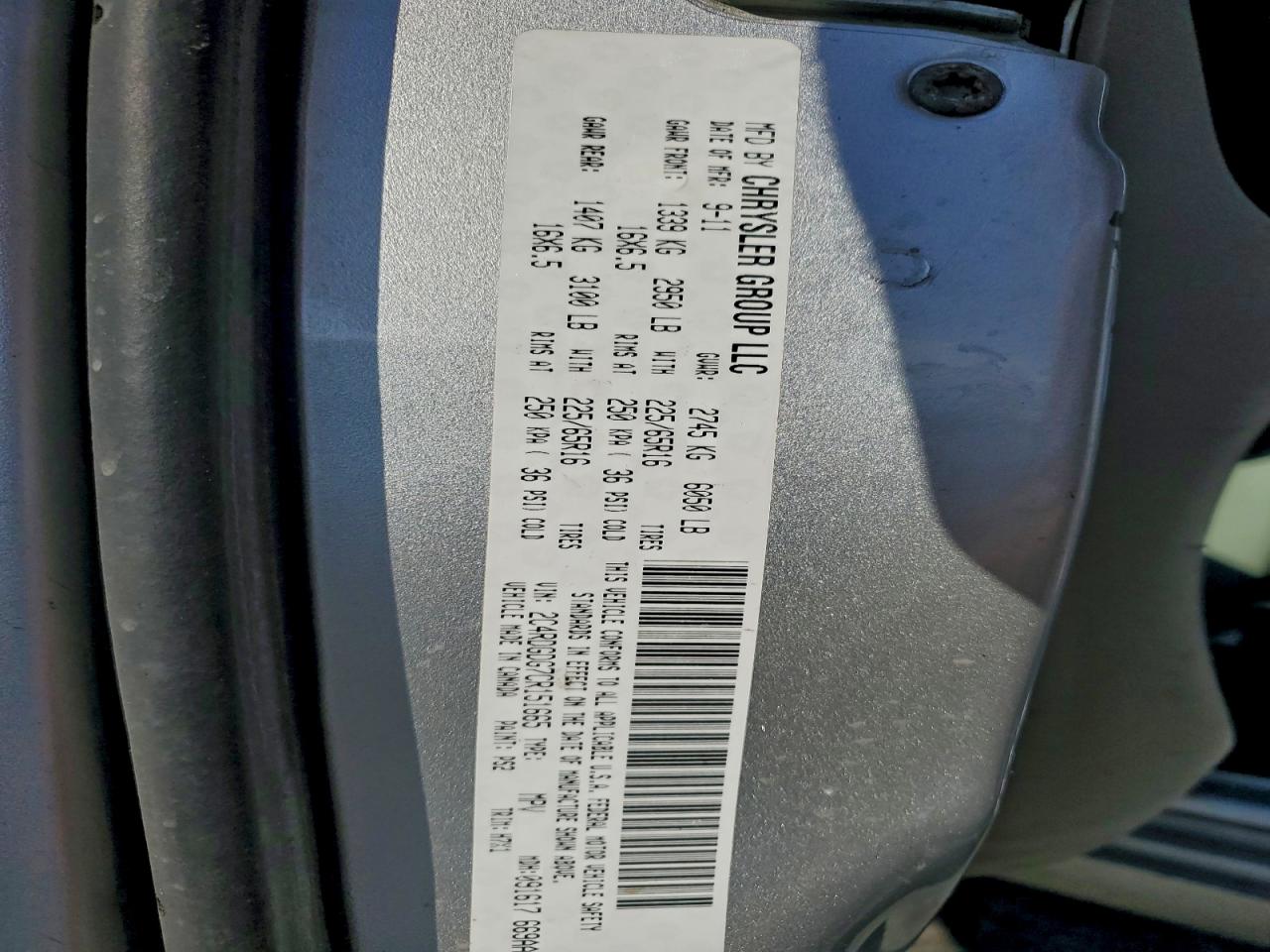2012 DODGE GRAND CARAVAN CREW photo 13