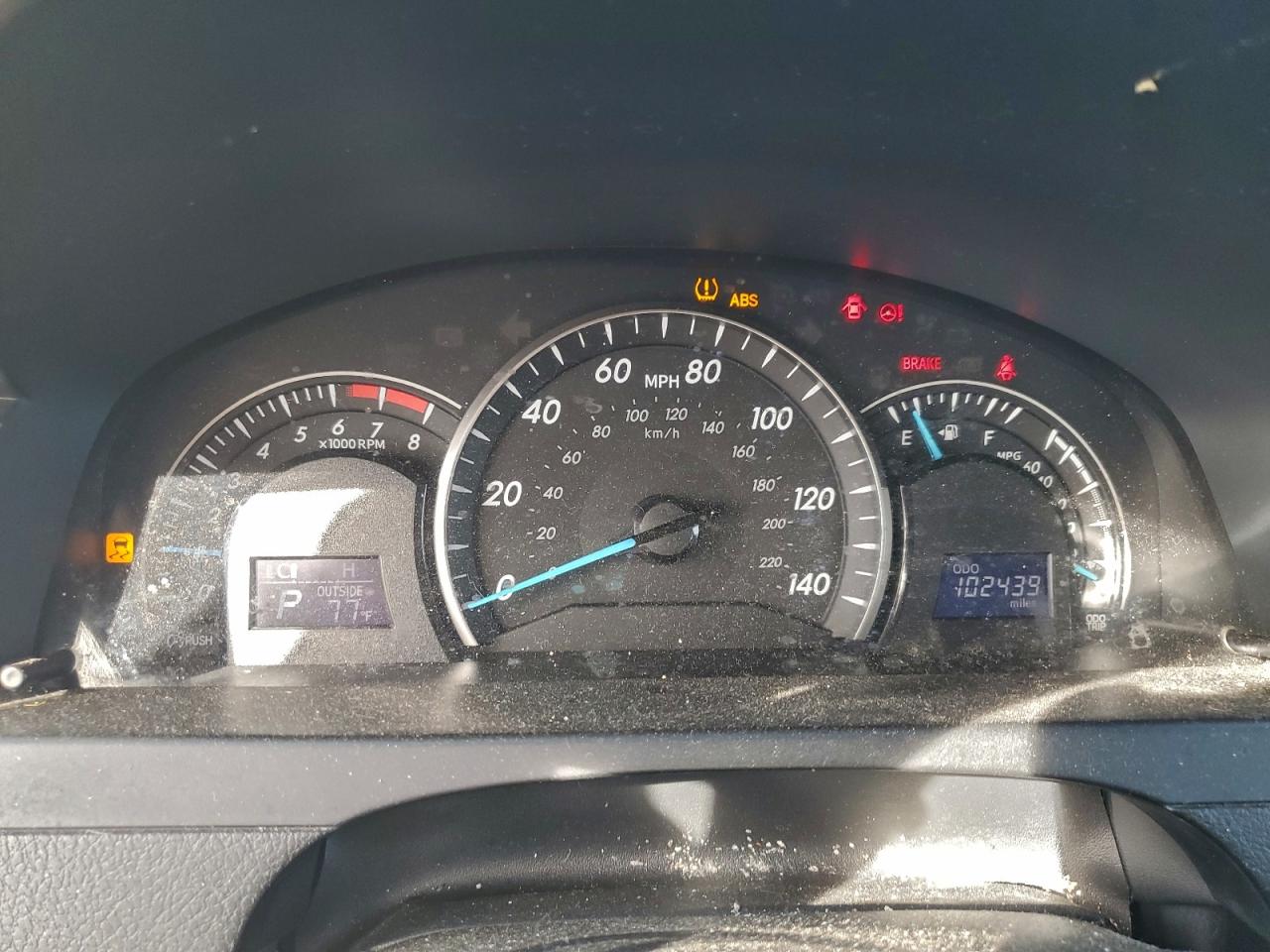2012 TOYOTA CAMRY BASE photo 9