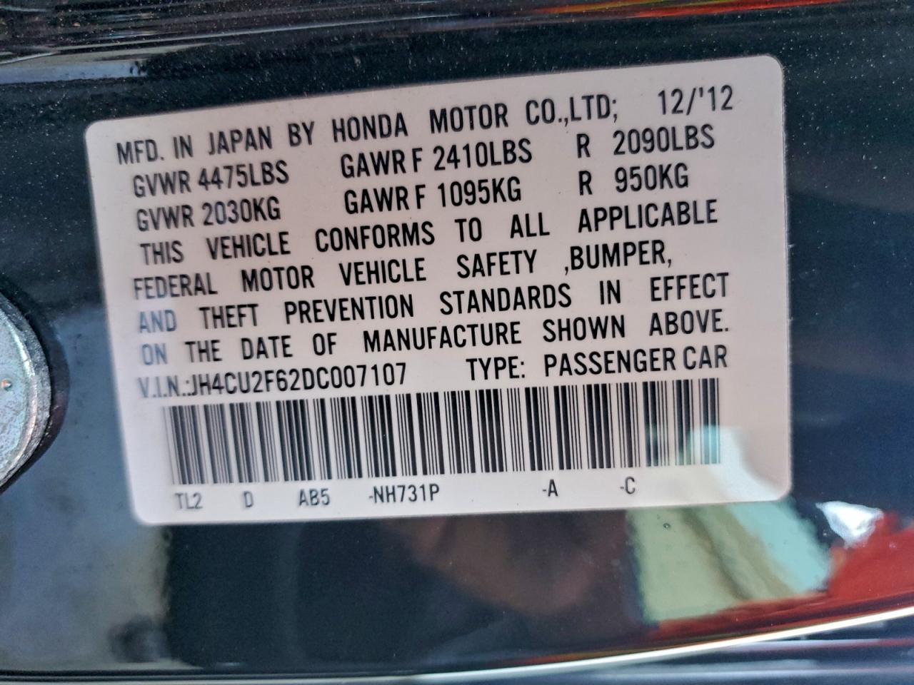 2013 ACURA TSX TECH photo 12