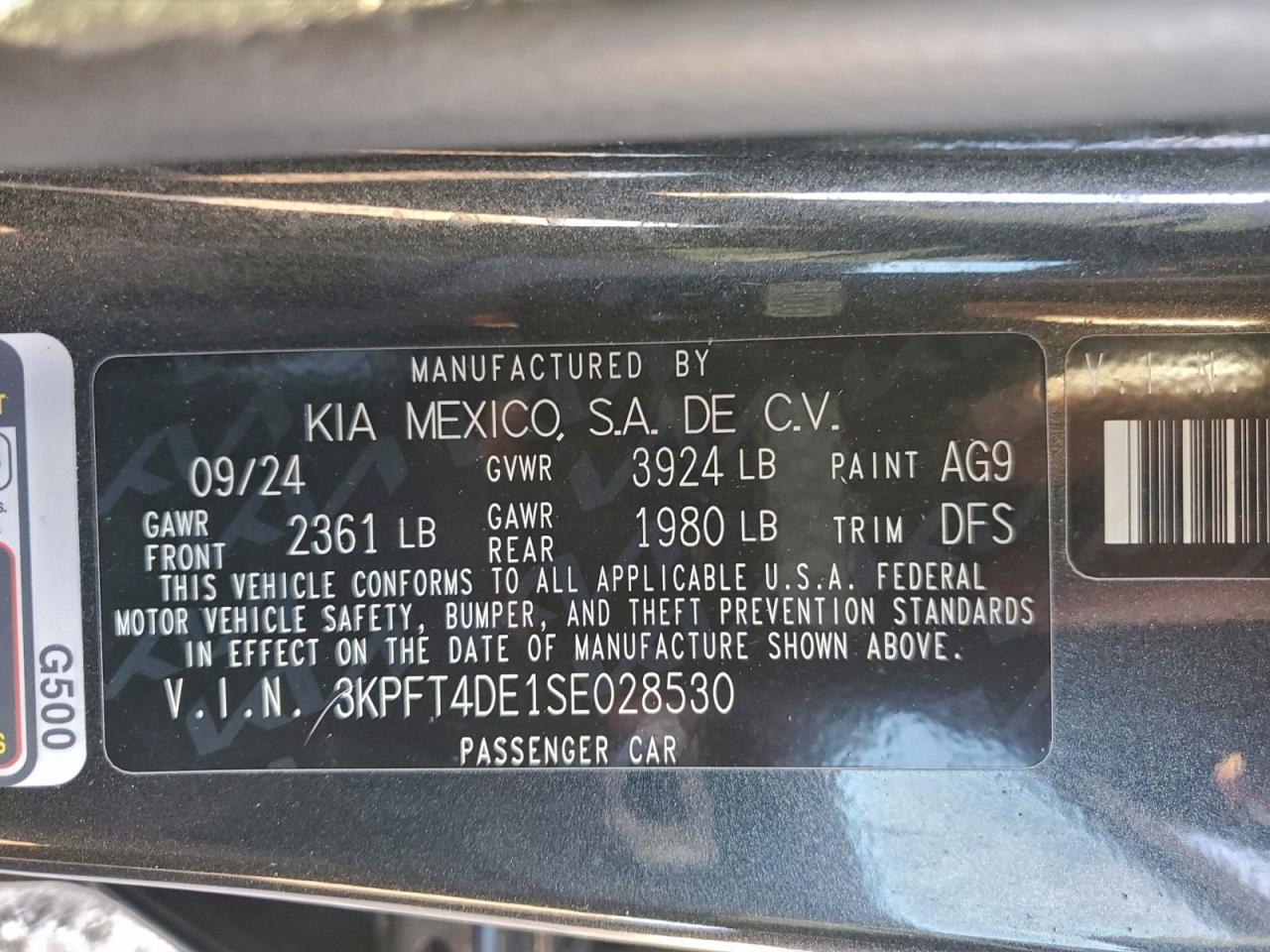 2025 KIA K4 LX photo 13