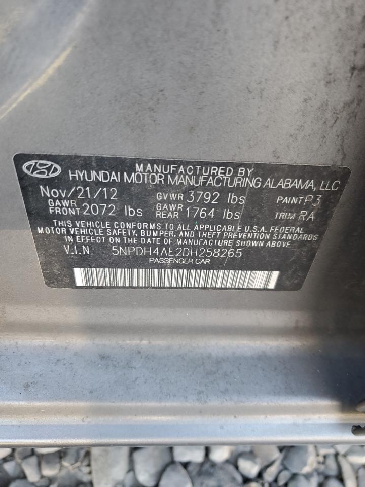 2013 HYUNDAI ELANTRA GLS photo 23