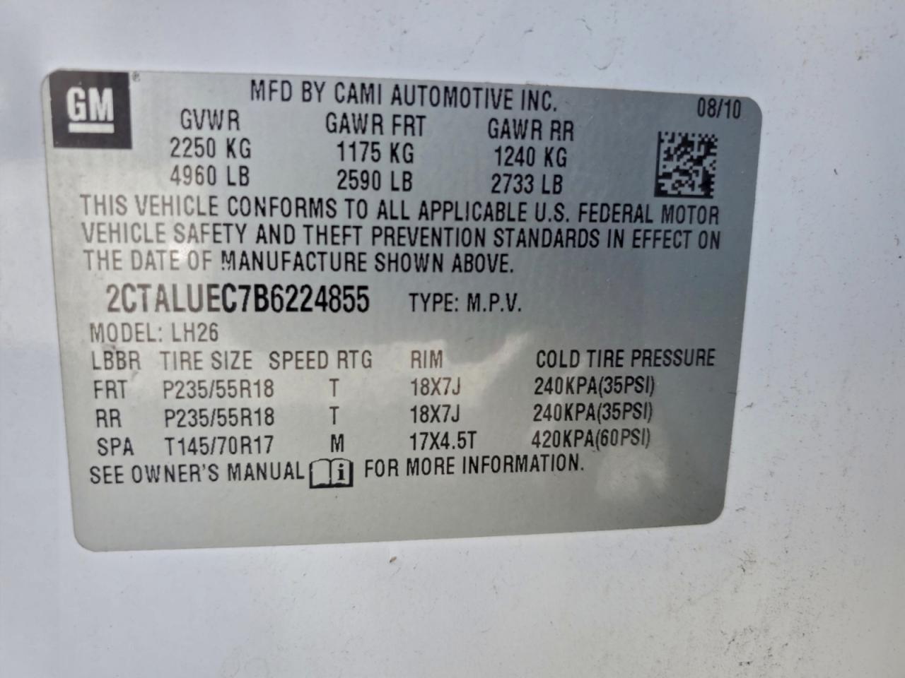 2011 GMC TERRAIN SLT photo 37