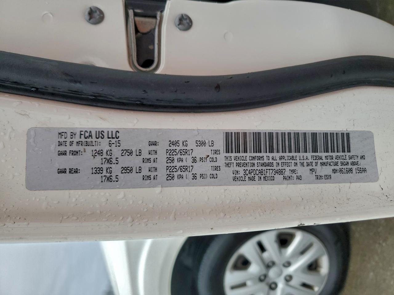 2015 DODGE JOURNEY SE photo 40