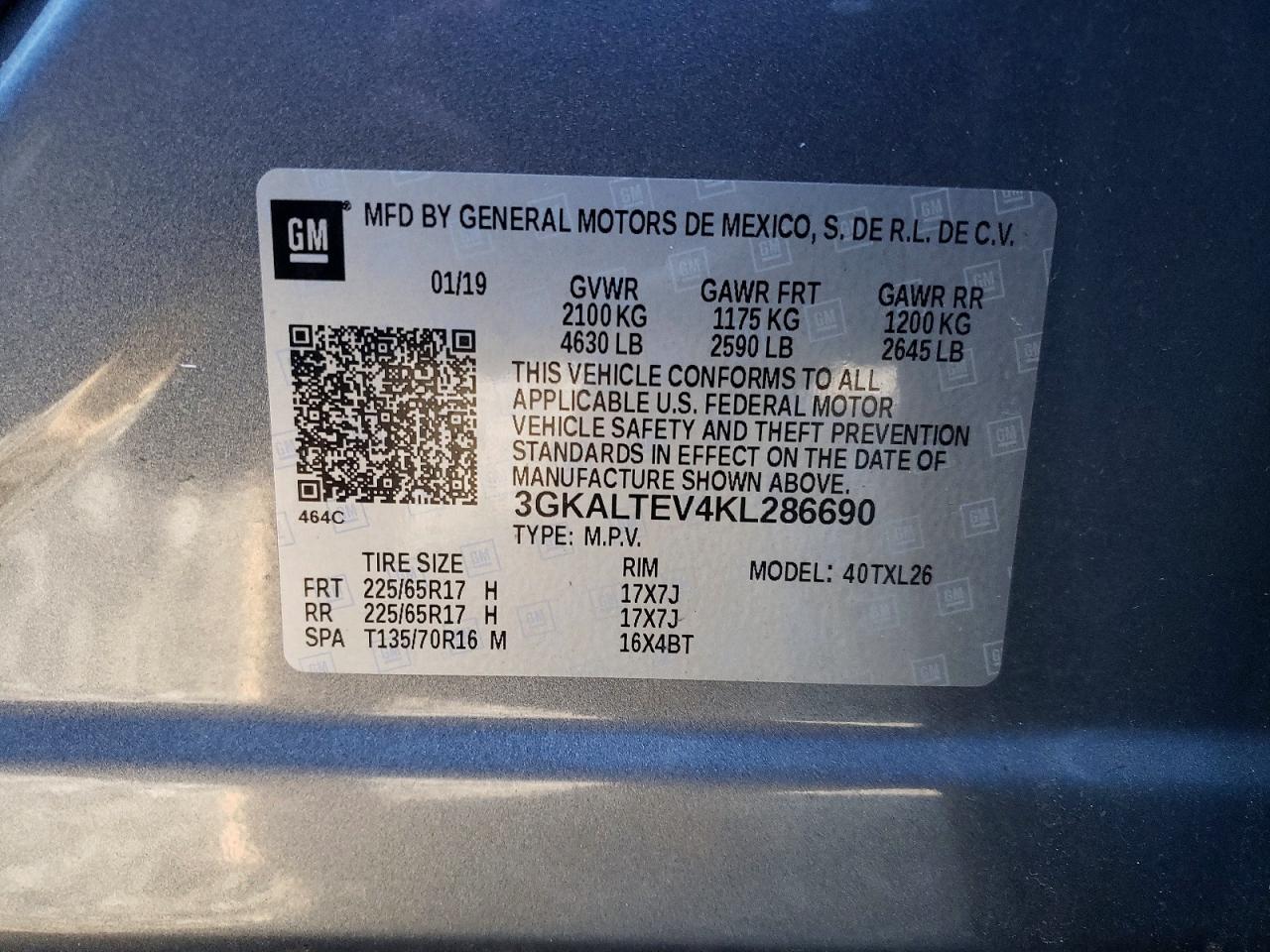 2019 GMC TERRAIN SLE photo 14