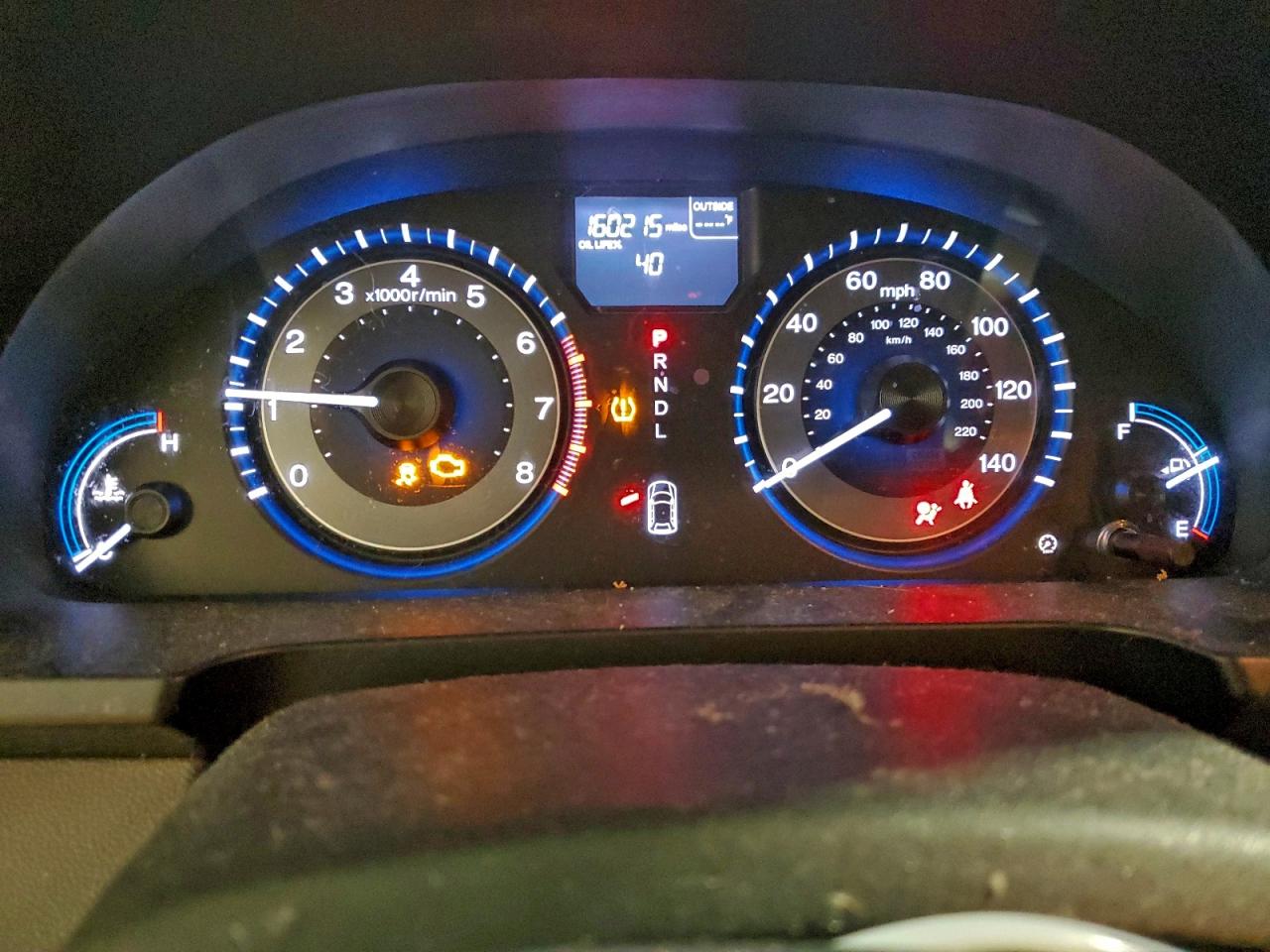 2012 HONDA ODYSSEY EXL photo 9
