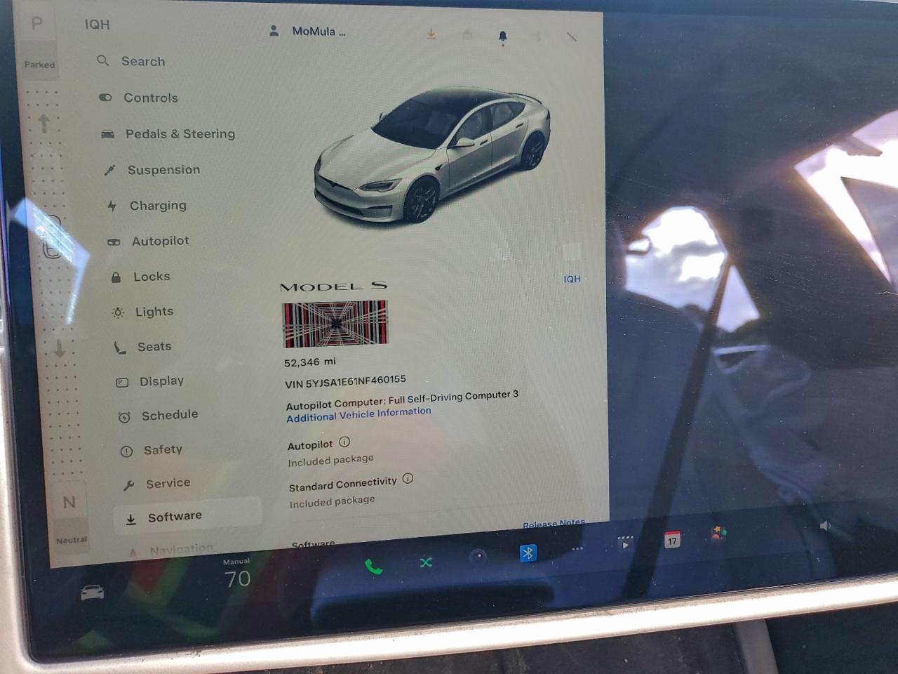 2022 TESLA MODEL S photo 9