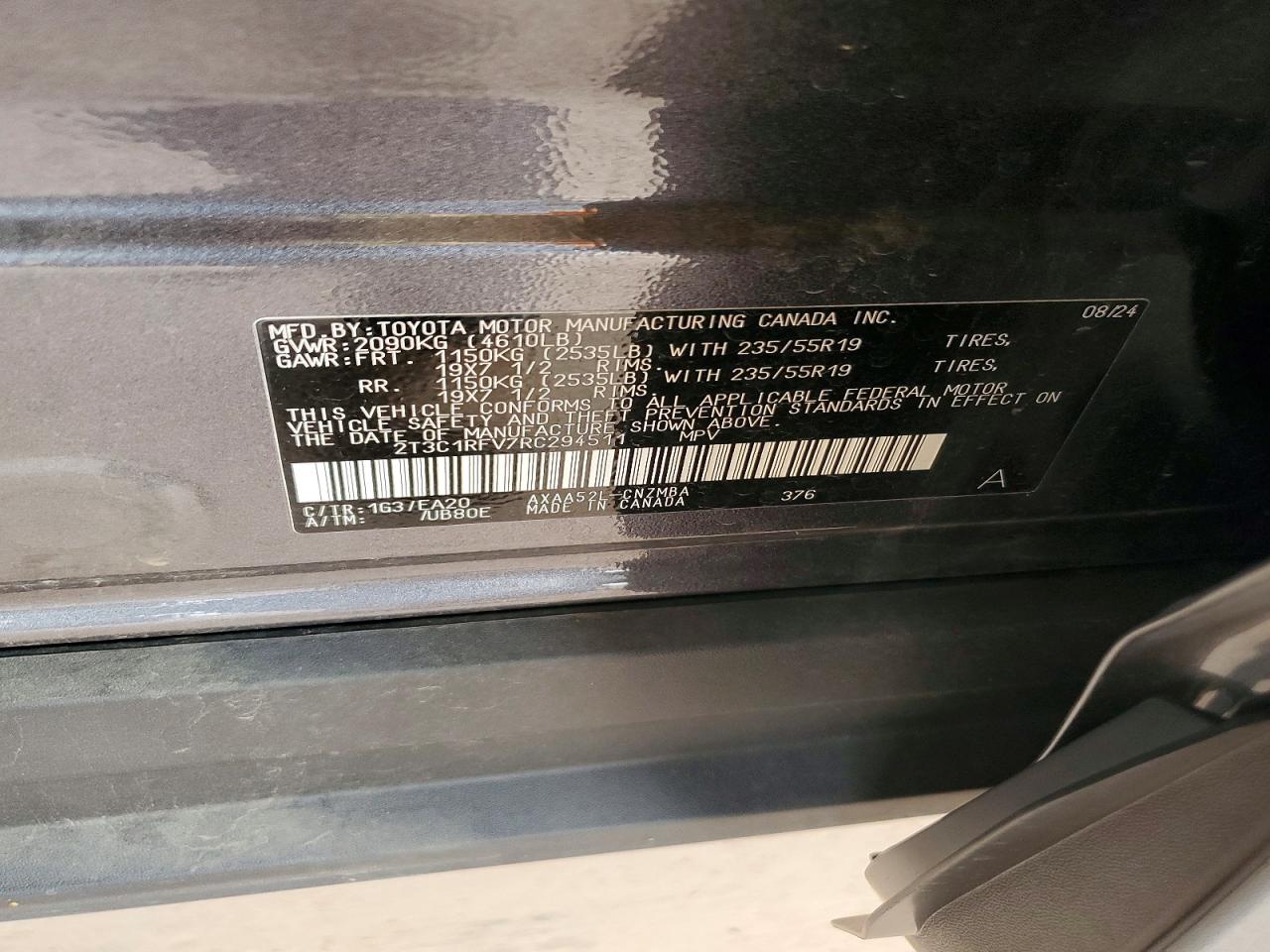 2024 TOYOTA RAV4 XLE PREMIUM photo 12