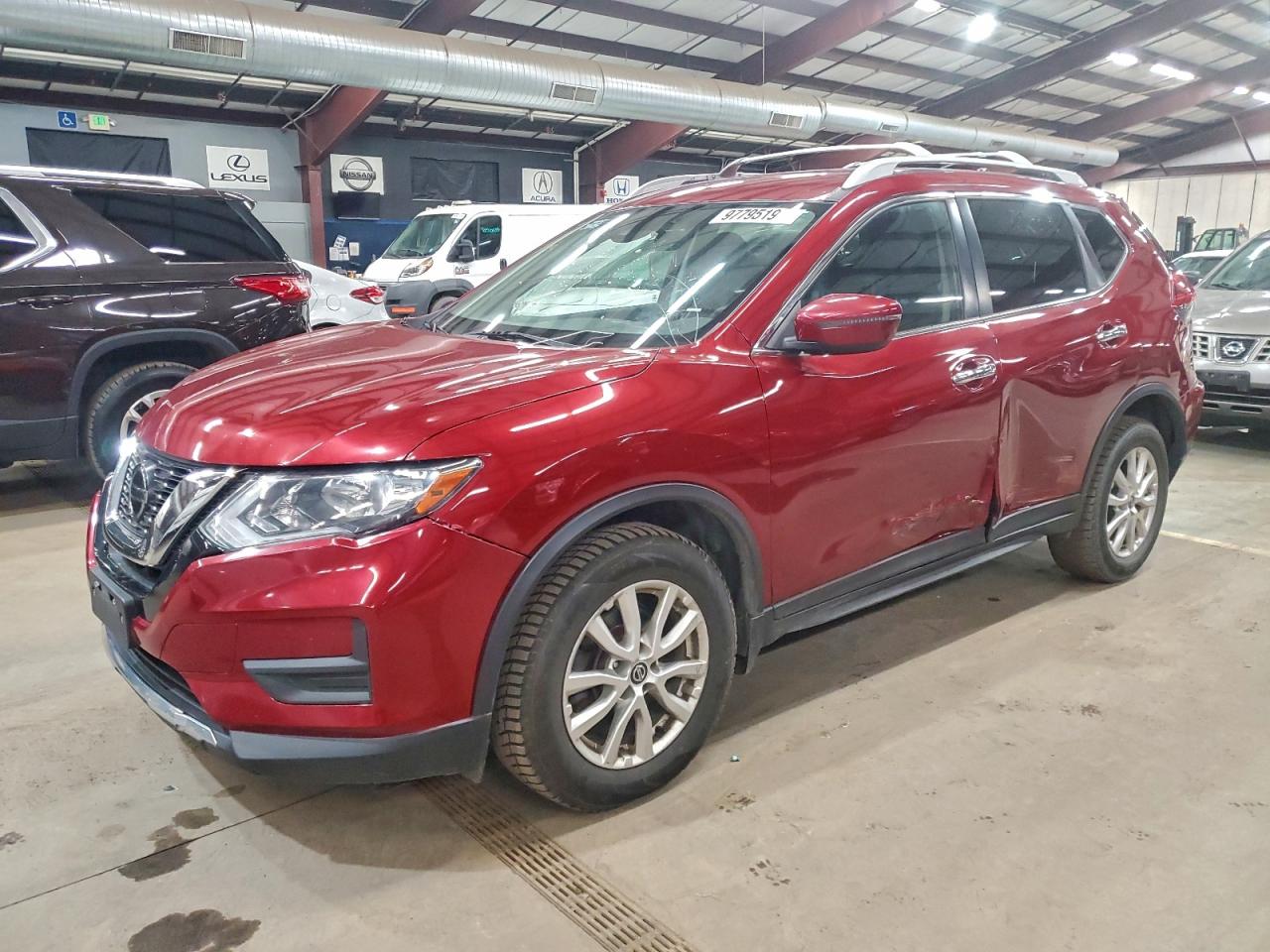 2020 NISSAN ROGUE S — FRONT END damage — photo 1