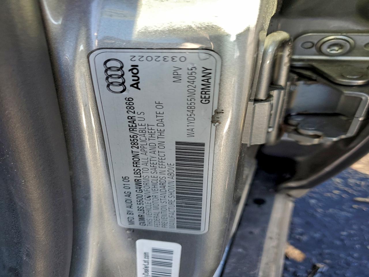 2005 AUDI ALLROAD photo 13