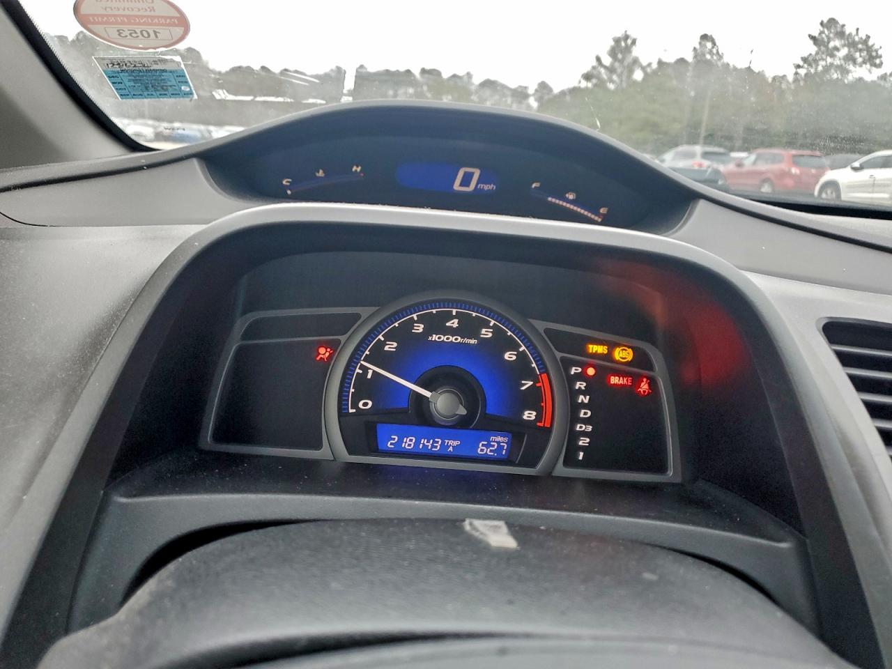 2009 HONDA CIVIC EX photo 9