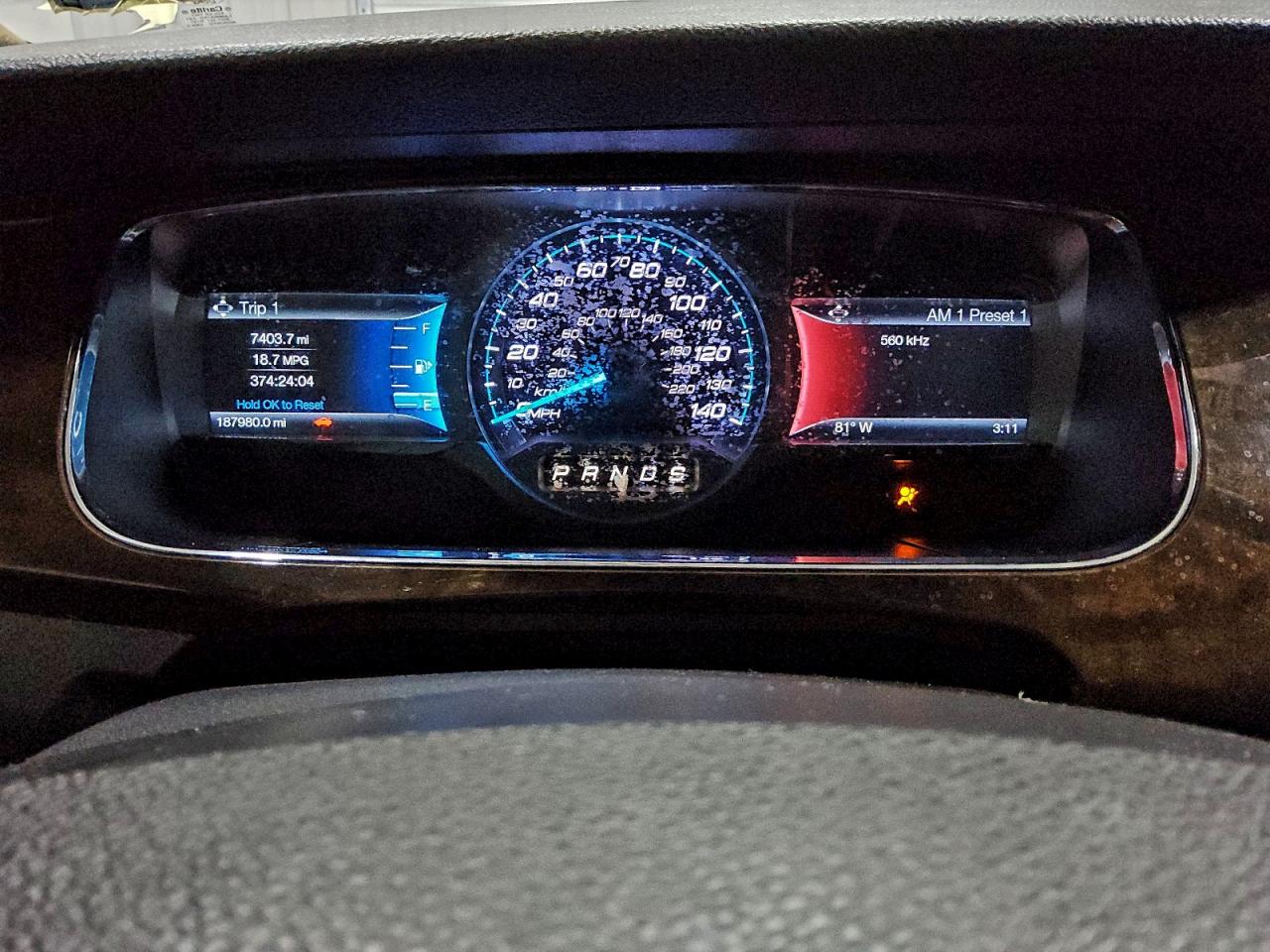 2015 FORD TAURUS LIMITED photo 9