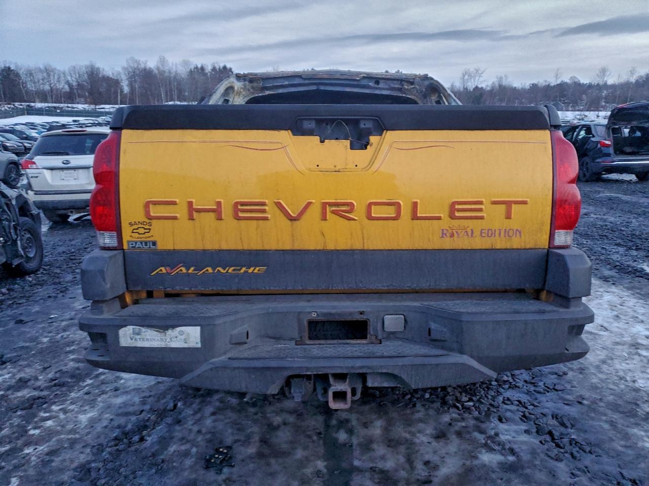2003 CHEVROLET AVALANCHE K1500 photo 11