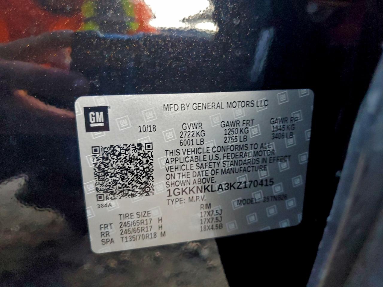 2019 GMC ACADIA SLE photo 13