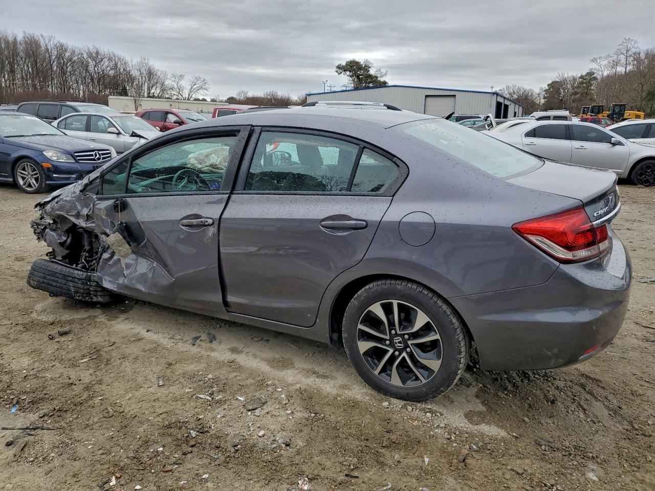 2014 HONDA CIVIC EX photo 2