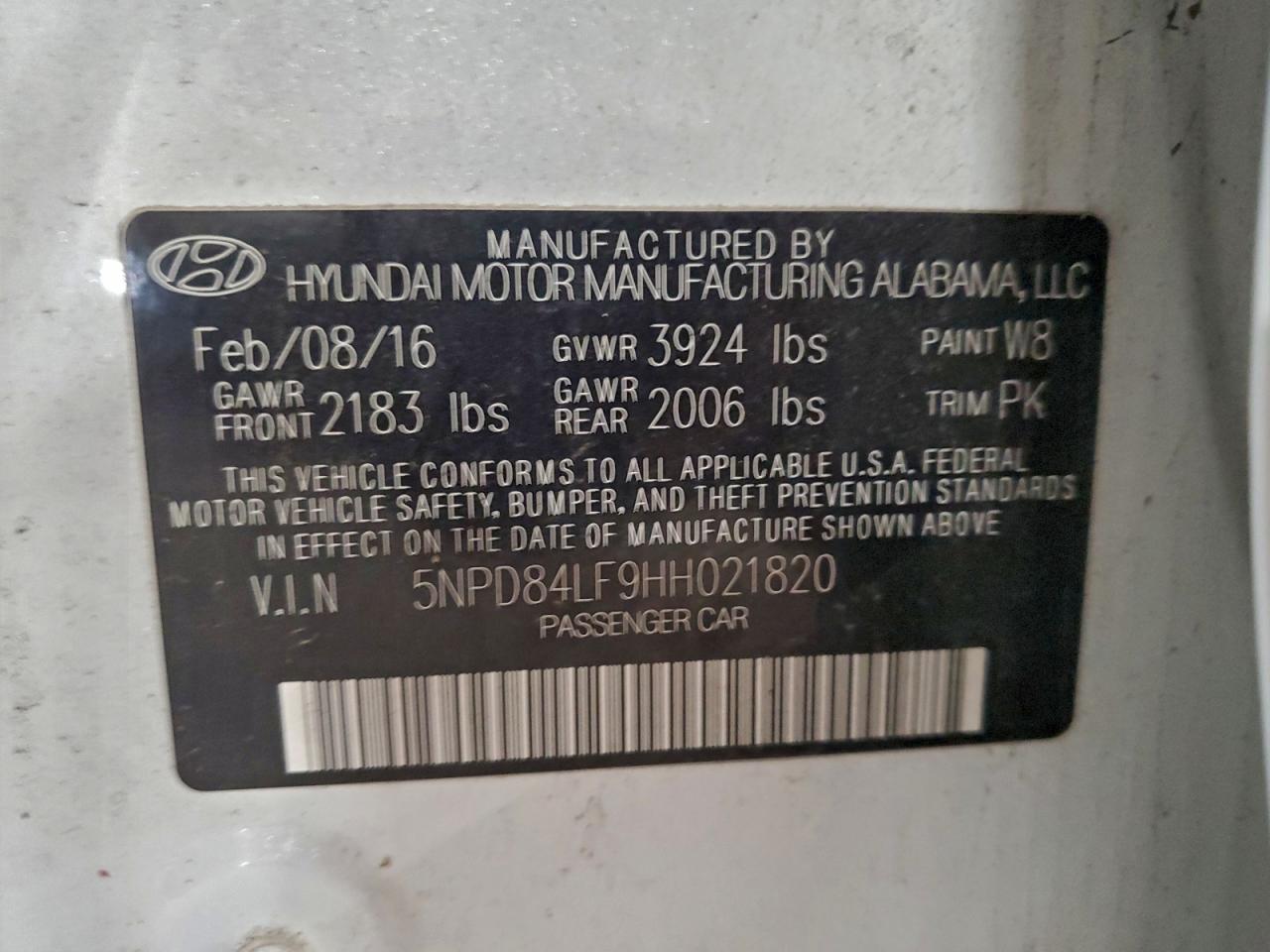 2017 HYUNDAI ELANTRA SE photo 23