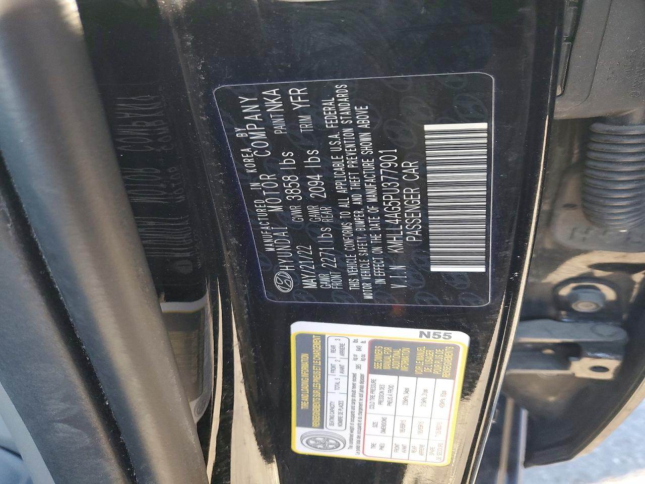 2023 HYUNDAI ELANTRA SE photo 12