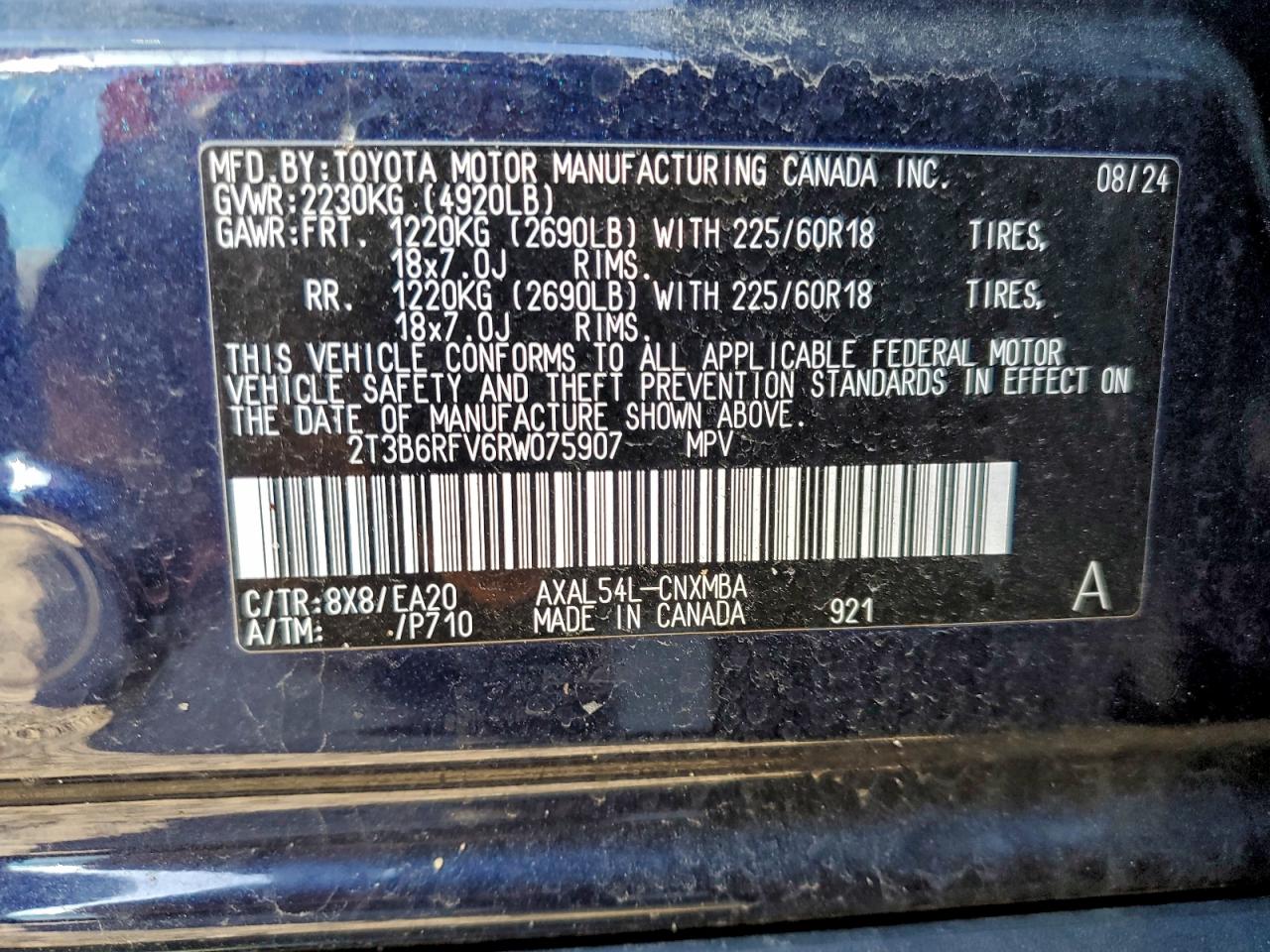 2024 TOYOTA RAV4 XLE PREMIUM photo 13
