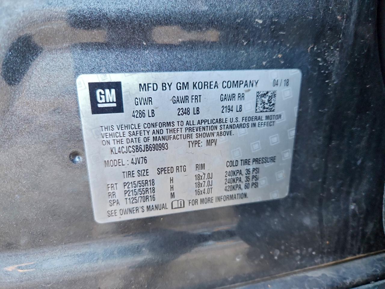 2018 BUICK ENCORE ESSENCE photo 25