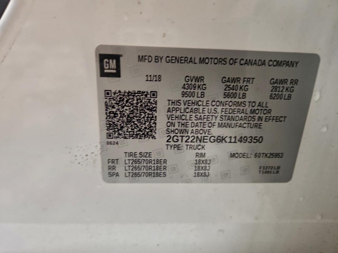 2019 GMC SIERRA K2500 HEAVY DUTY photo 12