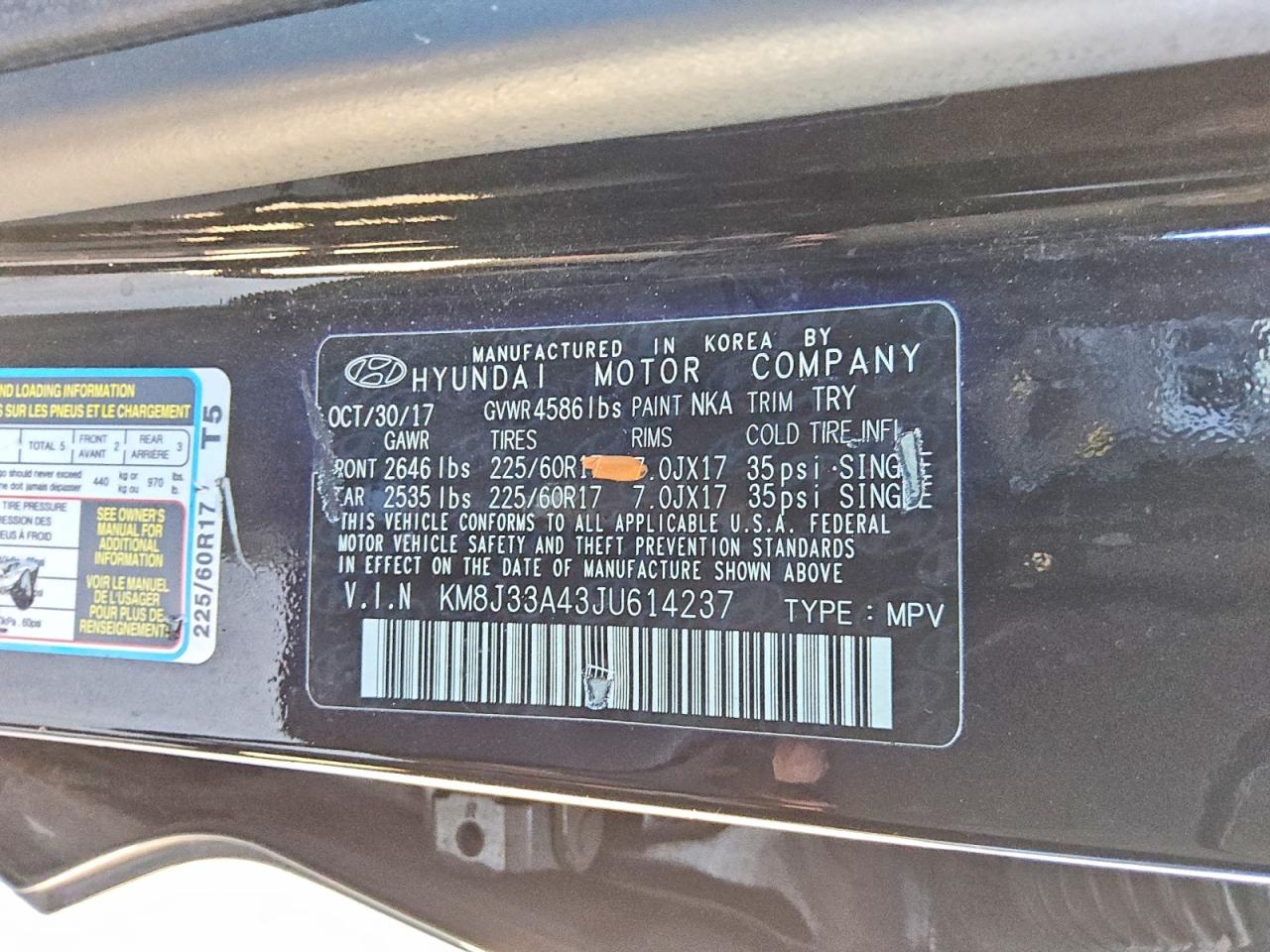 2018 HYUNDAI TUCSON SEL photo 13