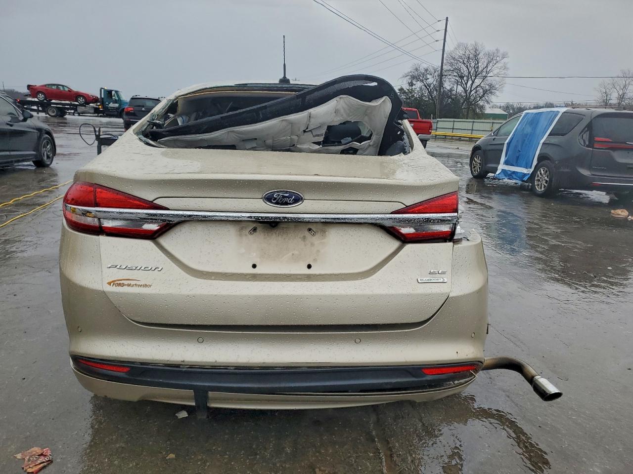 2017 FORD FUSION SE photo 6