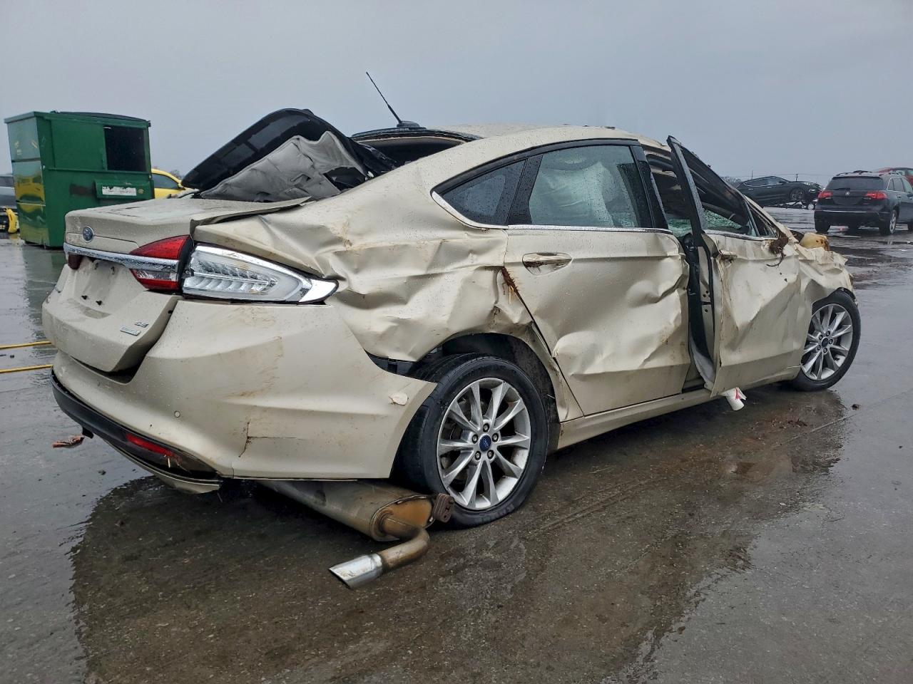 2017 FORD FUSION SE photo 3