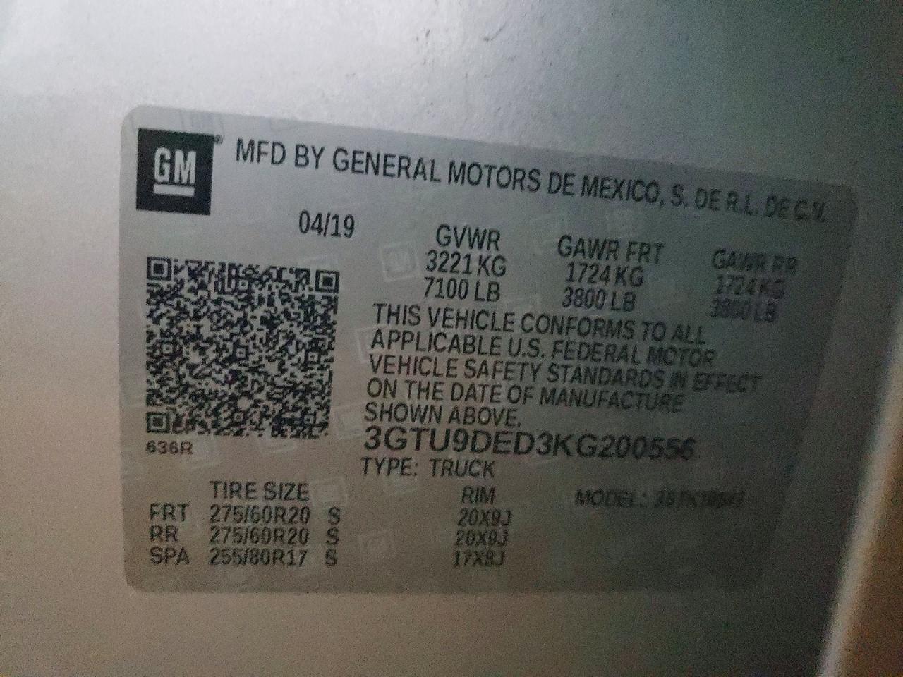 2019 GMC SIERRA K1500 SLT photo 34
