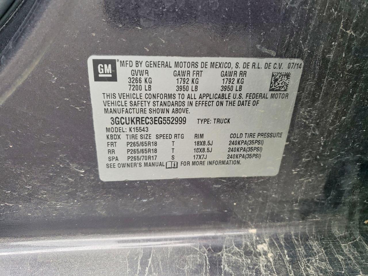 2014 CHEVROLET SILVERADO K1500 LT photo 12