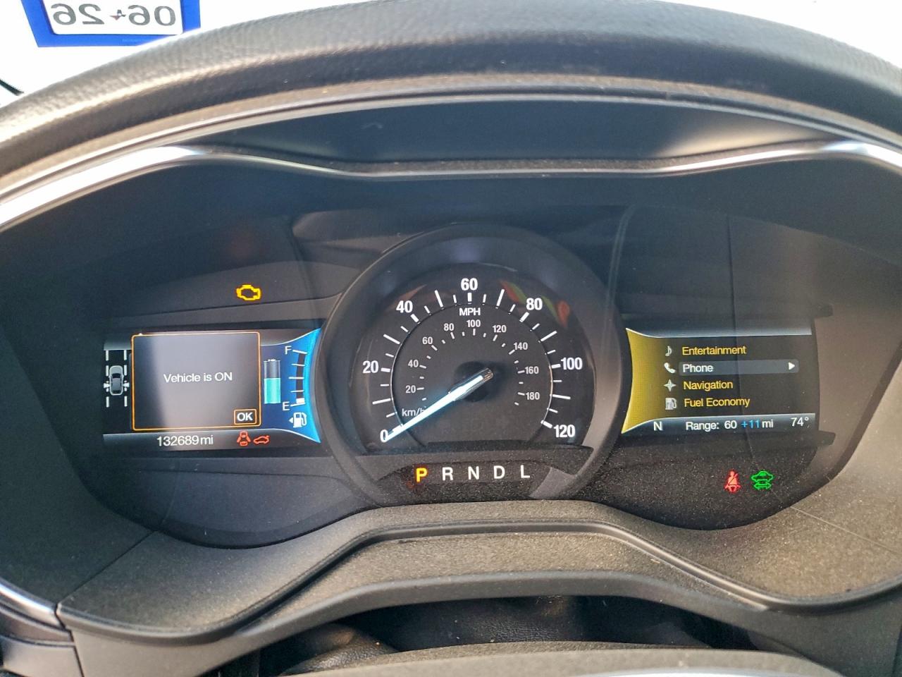 2020 FORD FUSION TITANIUM photo 9